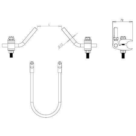 Power arc device For tension insulators PAD AR 60.1