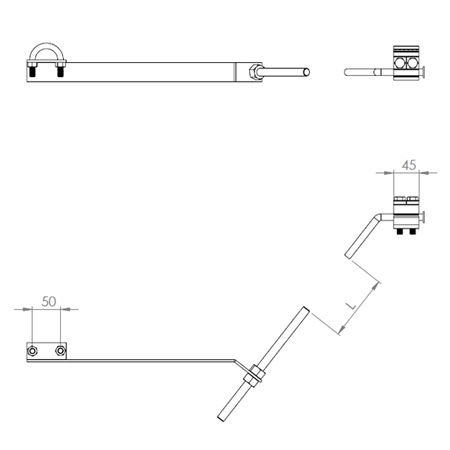 Power arc device For ceramic pin insulators PAD AR 70.2