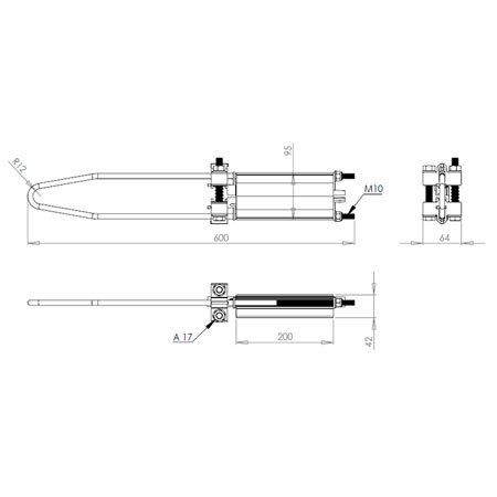 Tension clamp TE 70.1